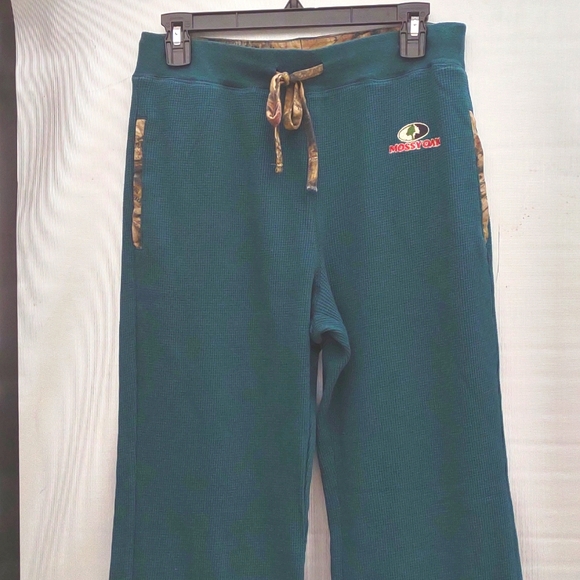 Men's Mossy Oak thermal sweats w/side pockets size S - Picture 2 of 2